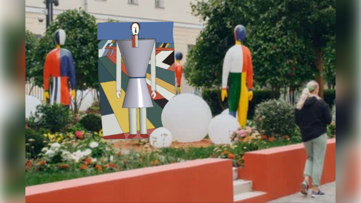 От картин к формам: арт-объект в духе Малевича в ПО КОМПАС-3D